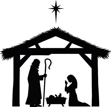 Download Nativity Scene Silhouette & Free Nativity Scene Silhouette ...