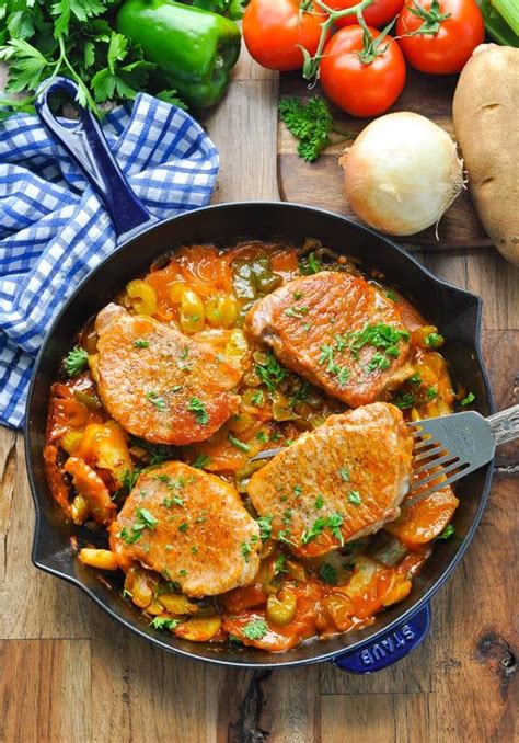 You'll find here a collection of pork ribs, roasted pork, pork loin, pork chop and pork tenderloin recipes and ideas for dinner. One Pot Southern Pork Chop Dinner | Recipe | Pork chop ...