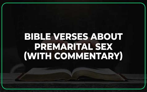 25 Bible Verses About Premarital Sex With Commentary Scripture Savvy
