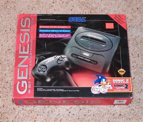 Sega Genesis Model 2 Console Bundle Complete Boxed Cib W