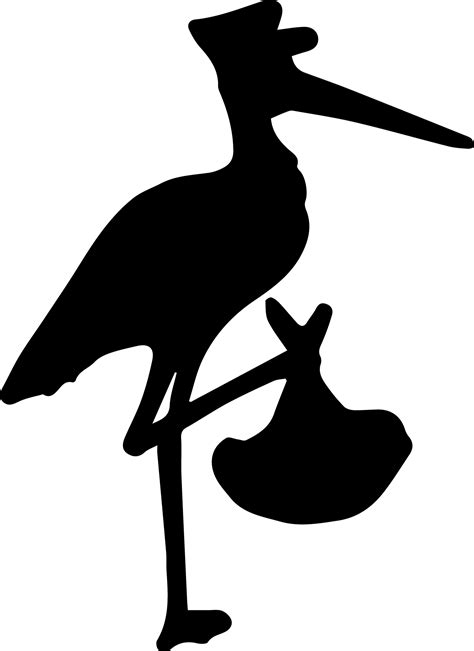 Stork Clipart Baby Silhouette Picture 2085798 Stork Clipart Baby