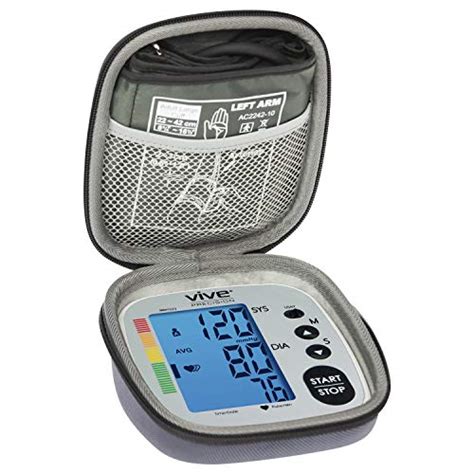 Vive Precision Blood Pressure Monitor Case Hard Medical Travel