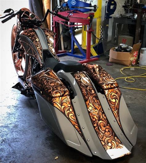 Harley Davidson Motorcycle Paint Jobs Ideas Extra Badass Vibes With