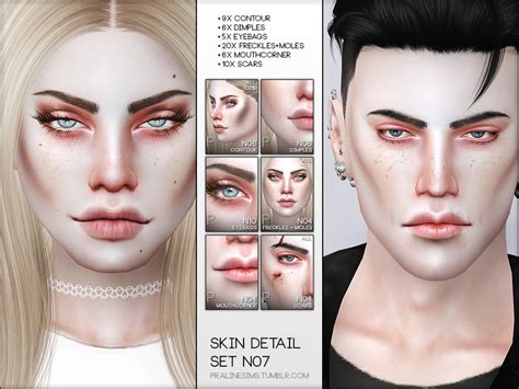 The Sims Resource Skin Detail Kit N07