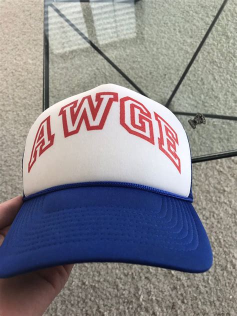 Awge Awge Trucker Hat Grailed