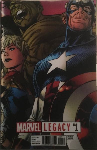 MARVEL LEGACY # 1 QUESADA LENTICULAR VARIANT COVER – Comics 'R' Us
