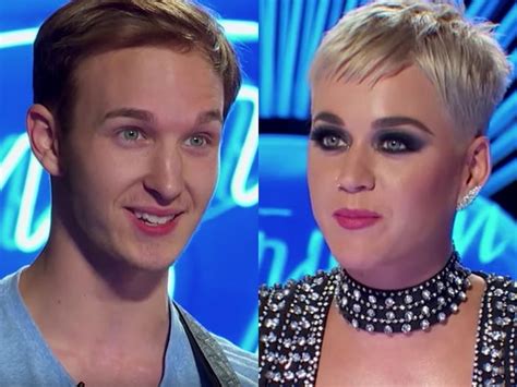 American Idols Benjamin Glaze Says Katy Perry Kiss Wasnt Sexual