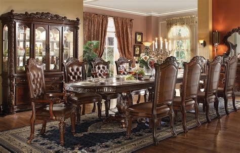 Looking for the best dining tables in the philippines? Vendome 5pc Formal Double Pedestal 136" Dining Table Set ...