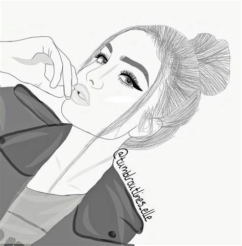 Pin en Dibujos de chicas tumblr