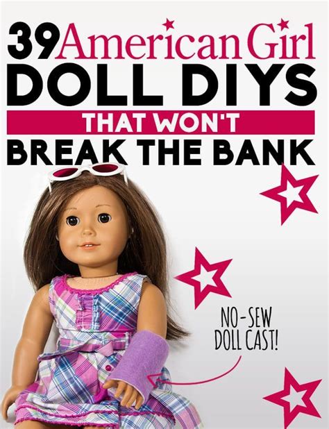 39 American Girl Doll Diys That Wont Break The Bank American Girl