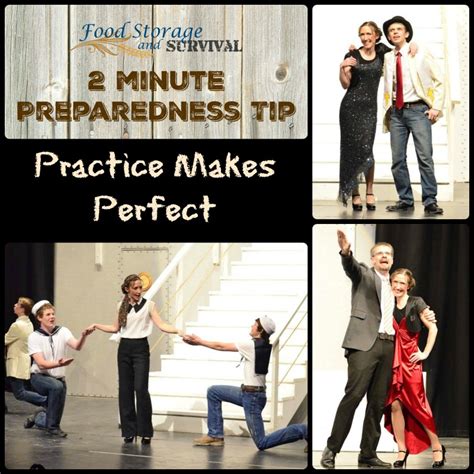 2 Minute Preparedness Tip Practice Makes Perfect