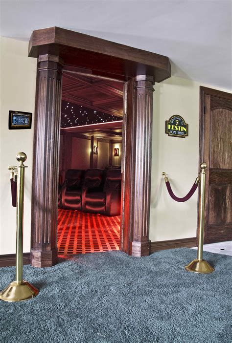 An Idea For An Entrance To A Home Theatre Home Cinema Room Home