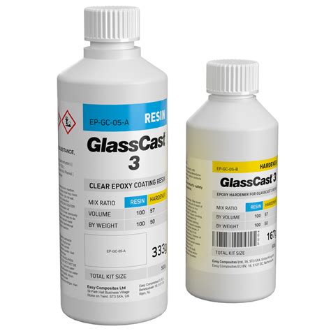 Glasscast 3 Clear Epoxy Coating Resin Easy Composites