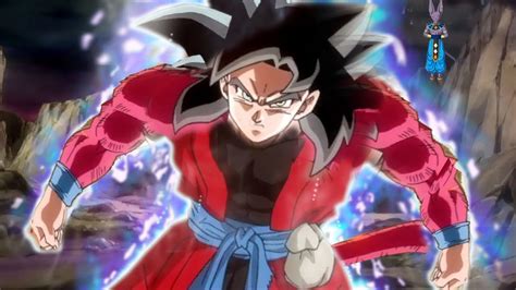Goku Ssj 4 Vs Goku Ssj Blue Full Fight Dragon Ball Heroes Amv Youtube