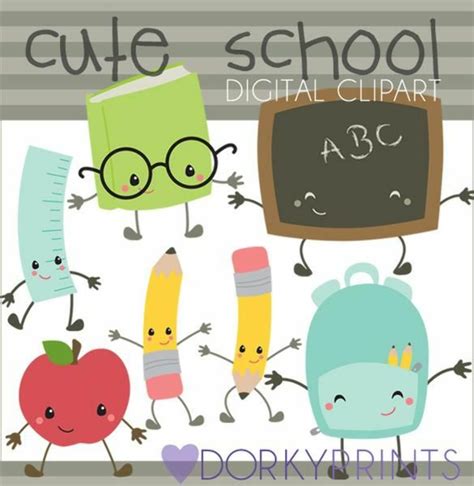 Download High Quality Back To School Clipart Kawaii Transparent Png