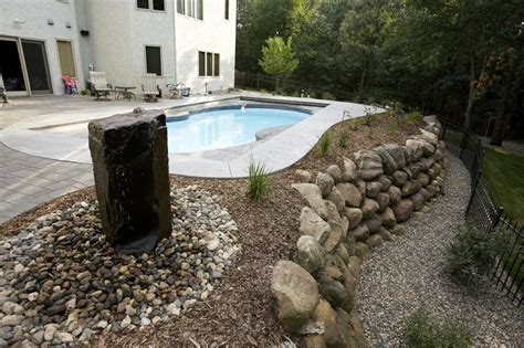 Pin By Artemis Oras On Swimming Pool Sloped Backyard Pool