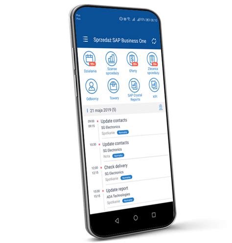 Sap Business One Sales Mobile App To Manage Sales Via Smartphone