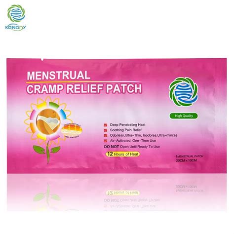 Qs Menstrual Cramp Relief Patch Relieving Women Period Pain Buy Menstrual Pain Relief
