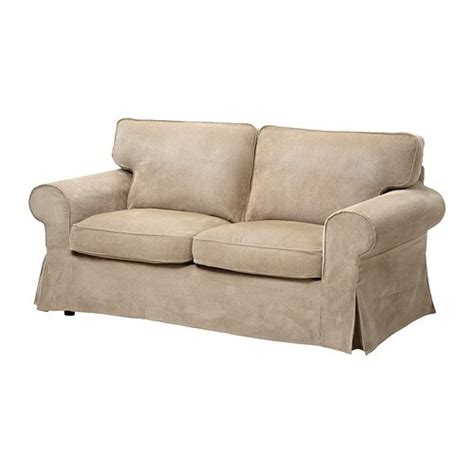 Our beloved ektorp seating has a timeless design and wonderfully thick, comfy cushions. EKTORP Cover two-seat sofa - Vellinge beige - IKEA