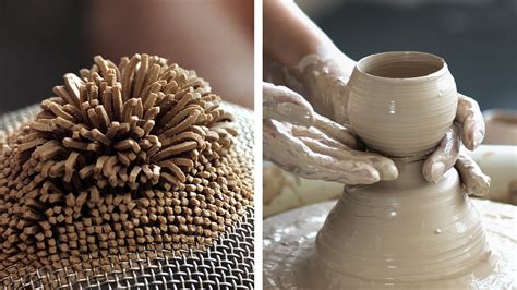 Relaxing Asmr Pottery Art Mesmerizing Clay And Ceramic Masterpieces