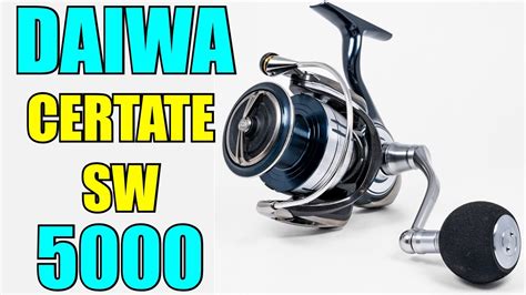 Daiwa CERTATESWG5000 XH Certate SW Spinning Reel Review J H Tackle