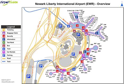 Ewr Aeropuerto De Mapa Nueva York Ewr Aeropuerto De Mapa Nueva York