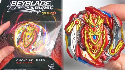 New Hasbro Cho Z Achilles Beyblade Burst Pro Series Youtube