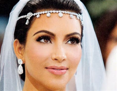 Kim Kardashian S Wedding Day Makeup All You Need To Know Ellie Aslatt
