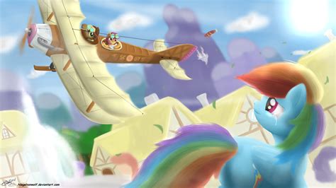 Scootaloo Learns To Fly By Niegelvonwolf On Deviantart