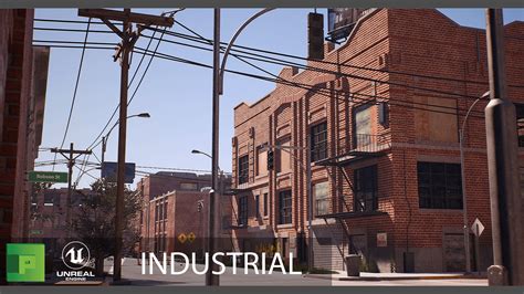 Industrial City In Environments Ue Marketplace