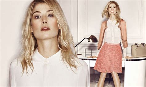 Rosamund Pike Plays The Quintessential English Rose As The New Face Of
