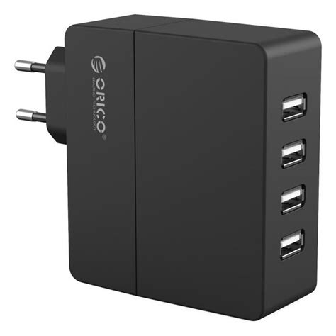 Orico Chargeur Usb 34w 4 Ports Mural Rapide Pour Iphone Ipad