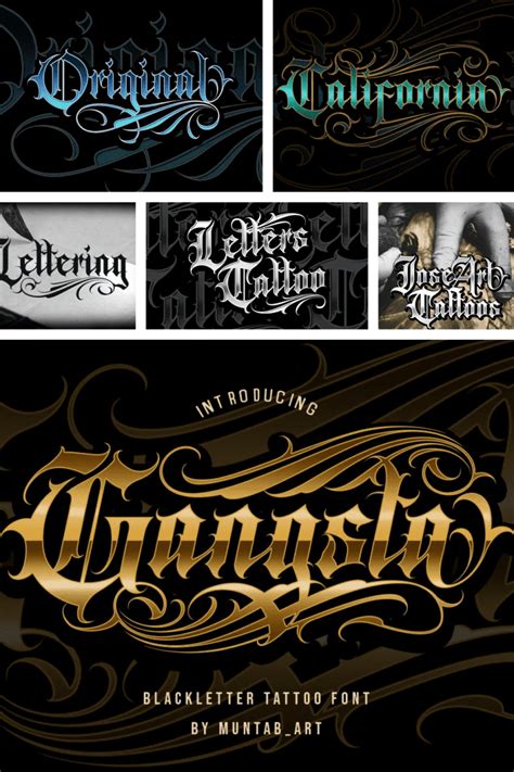 40 Best Tattoo Fonts For 2021 Best Free And Premium Fonts