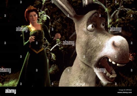 Princess Fiona Donkey Shrek 2001 Stock Photo Alamy