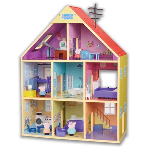 Peppa Pig Deluxe Wooden Playhouse The Model Shop