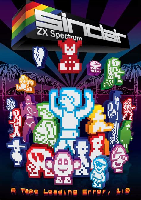 Zx Spectrum By Capdevil13 Retro Gaming Art Retro Video Games Retro