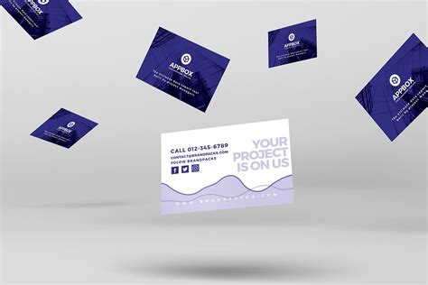Maybe you would like to learn more about one of these? Mobile App Business Card Template - PSD, Ai & Vector ...
