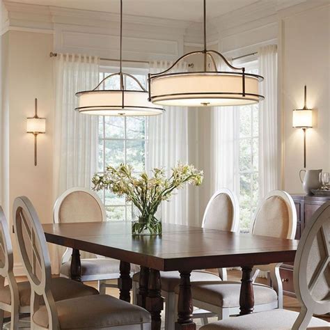 Awesome Lighting Over Dining Room Table Modern Dining Room Lighting