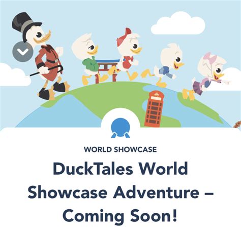 Ducktales World Showcase Adventure Game Added To Play Disney Parks App