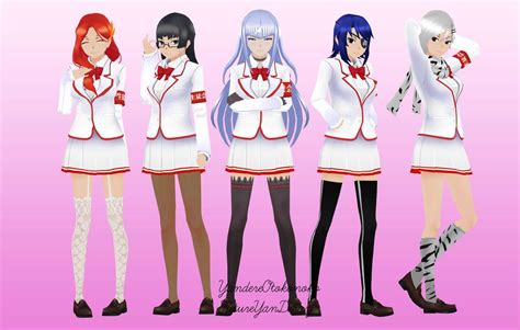 Yandere Simualtor Student Councils 3d Version By Yandereotokonoko