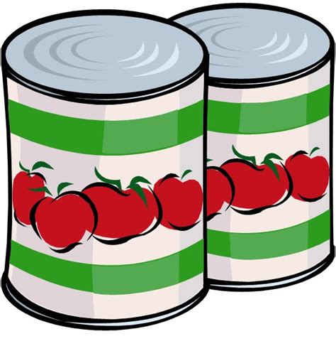 Canned Goods Clip Art Clipart Best