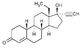 Begin the next pack the day after the last pack is finished. Norgestrel, chemical structure, molecular formula ...