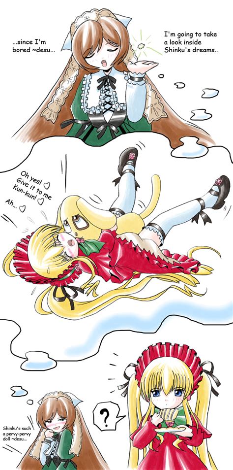 Shinku Suiseiseki And Kunkun Rozen Maiden Drawn By Imai Kazunari
