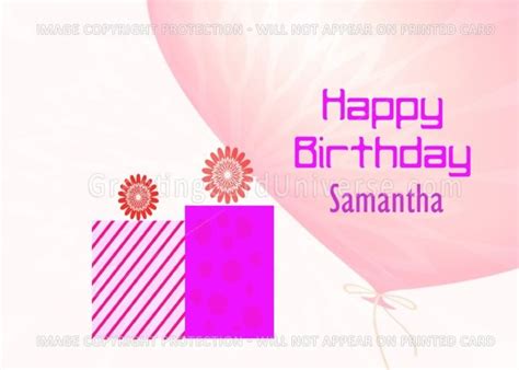 Samantha birthday wishes & quotes. Birthday Wishes - Samantha - Custom Text card | Birthday ...