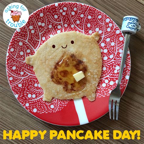 Kawaii Pancake Day Super Cute Kawaii