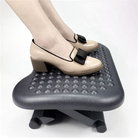 Footrest Under Desk Foot Leg Rest For Office Chair Ergonomic Computer