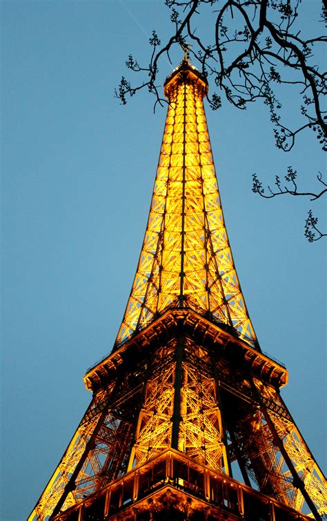 One might ask, what else is there to say? there is hardly a person in the today, the eiffel tower in paris is a 300 meters tall (324 meters with antennas) structure weighing. Free Images : night, view, eiffel tower, paris, travel, france, romantic, landmark, the eiffel ...