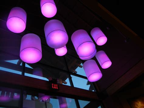NIGHT lights at YO WILD in the Cascade Village shopping center in Bend