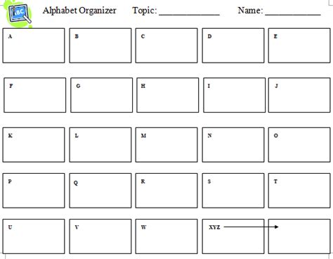 Use common sense education's reviews and learning ratings to find the best media and edtech resources for your . Featured Resource: Alphabet Organizer - EFL CLASSROOM 2.0 ...