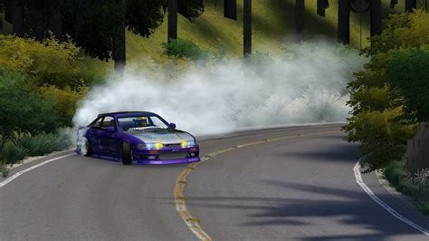 Drifting Through Dousojin Touge With Dwg Nissan Silvia S Zenki